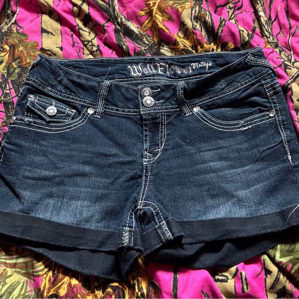 Wallflower Vintage Women's Denim Shorts